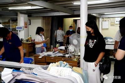 蝶绣企业升级 成品窗帘生产线的建成，开启窗帘智造新篇章